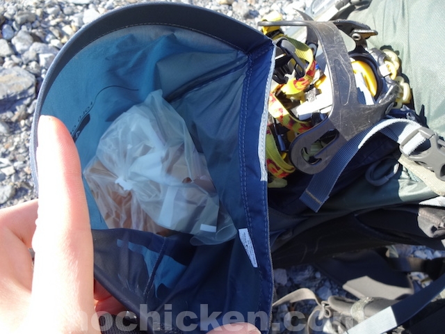 何かと便利だった登山での【ガベッジバッグ】　ゴミを入れるだけではなかった私の使い方と4リットル容量のイメージ/モンベル　画像
