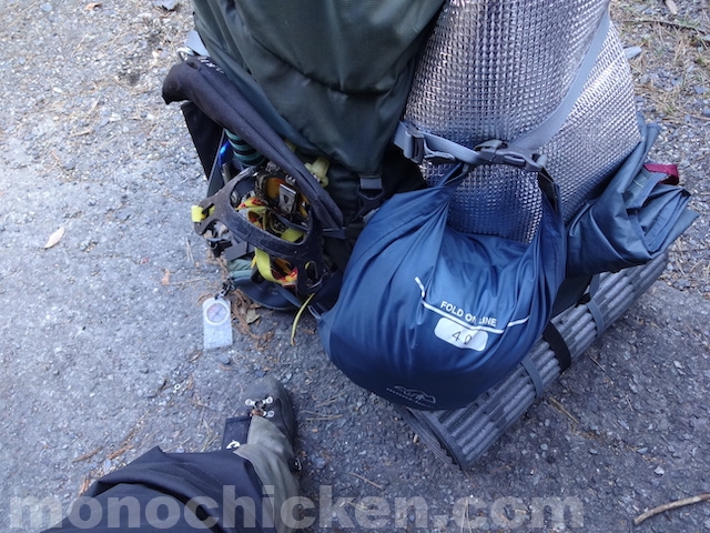 何かと便利だった登山での【ガベッジバッグ】　ゴミを入れるだけではなかった私の使い方と4リットル容量のイメージ/モンベル　画像